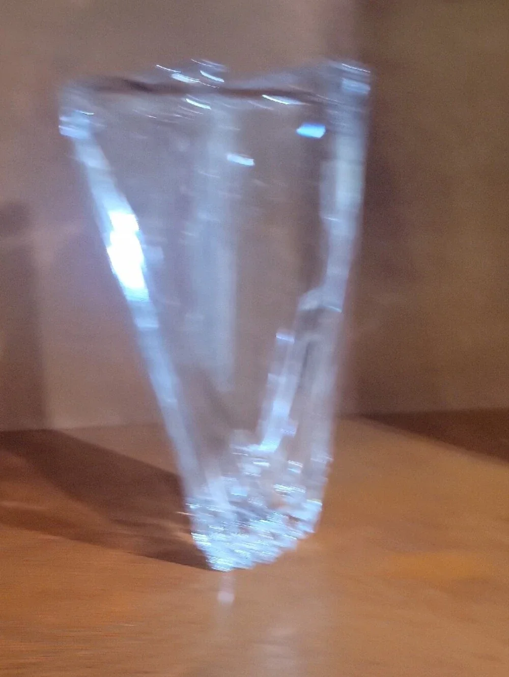 Rosenthal 24% Lead Crystal Triangle Delta 